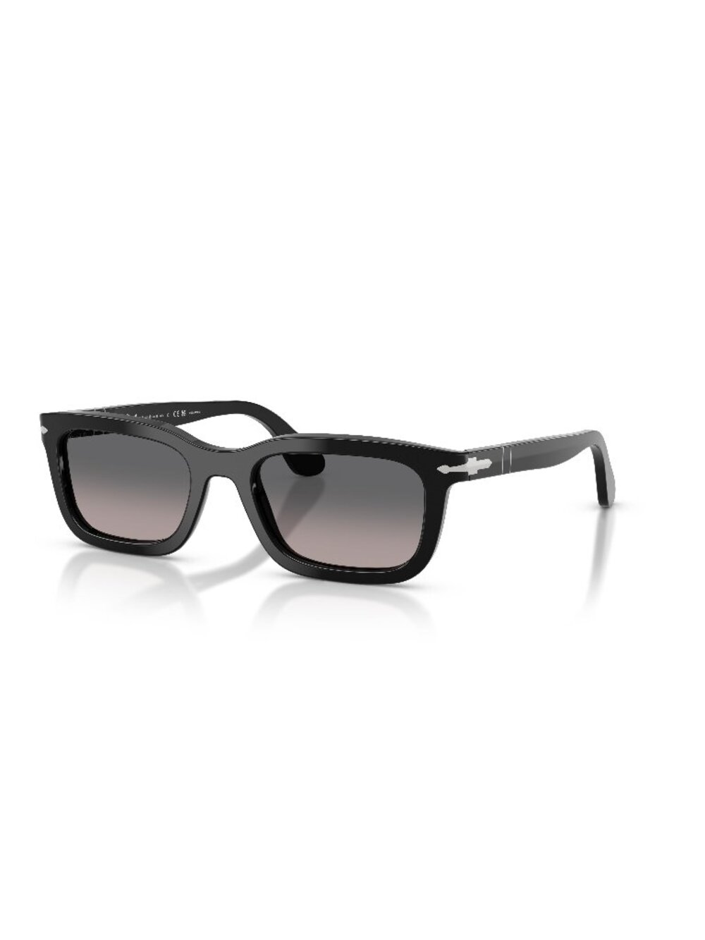New Persol Unisex Sunglasses Black Grey Lens Acetate Frame PO3396S 95 M3 53